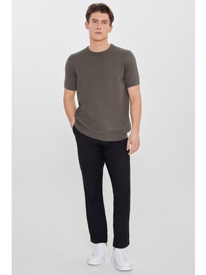 Altınyıldız Classics Slim Fit Dar Kesim Beli Bağlamalı Yan Cepli Pantolon