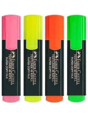 Faber-Castell Fosforlu Kalem Renk Seçenekli