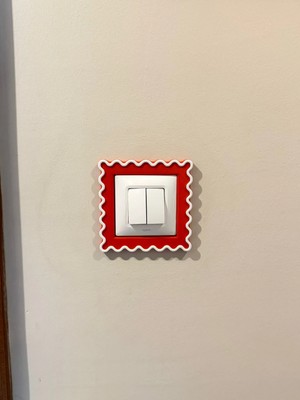 Renkli Priz Çerçevesi