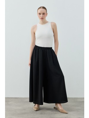 Merwish Kadın 1782 Comfy Krep Pantolon Etek