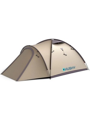 Husky Bizon Plus 3 Kişilik Çadır (A.Kahve)