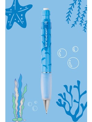Serve Deep Versatil Kalem 0.7 mm Doğa Temalı - Gök Mavi (YUNUS)