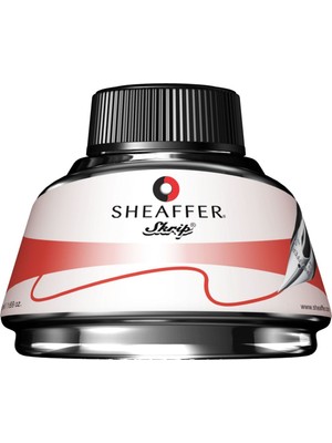 Sheaffer Şişe Mürekkep 50 ml, Kırmızı