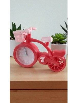 Famemus Accessory Bisiklet Şeklinde Masa Üzeri Çalarsaat 18*14CM Boyutu