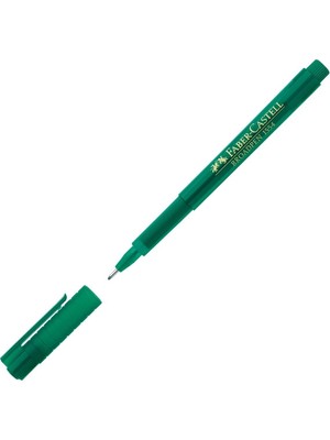 Faber-Castell Broadpen Yeşil 1554 Kalem Şablon Kullanımına Uygun 1 Adet