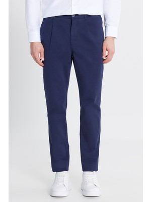Altınyıldız Classics Pamuklu Slim Fit Dar Kesim Yan Cepli Casual Esnek Pantolon