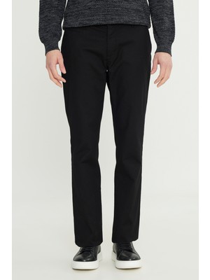 Altınyıldız Classics Pamuklu Slim Fit Dar Kesim Yan Cepli Armürlü Esnek Casual Pantolon