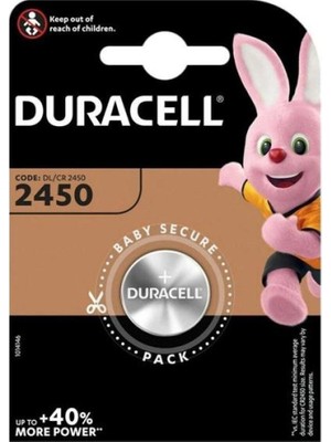 Çerçici Duracell CR2450 3V Lithium Pil