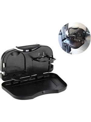 İlanib Ticaret Araç Katlanır Tepsi Koltuk Arkası Katlanır Seyahat Için Siyah Renk