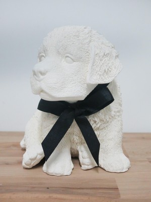 Missi Siyah Kurdelalı Black Vanilya Kokulu Köpek Biblo