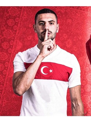 Alaturka Mix Türkiye Euro 2024 Merih Demiral Iç Saha Forması (White)