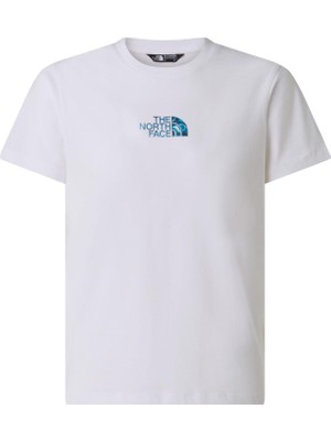 The North Face B Lıquıd Logo Reg Ss Tee Genç Tişört NF0A8G1WFN41