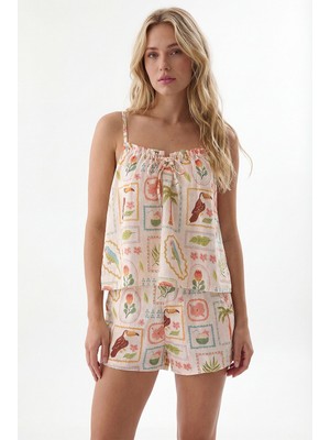 Nbb Sarı Seaside Şortlu Takım