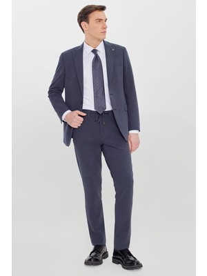 Altınyıldız Classics Ekstra Slim Fit Mono Yaka Kapak Cepli Takım Elbise