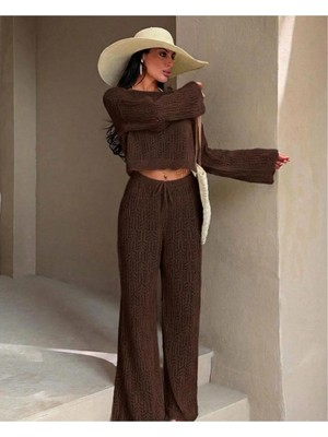 Luxetique Ajurlu Pantolonlu Takım