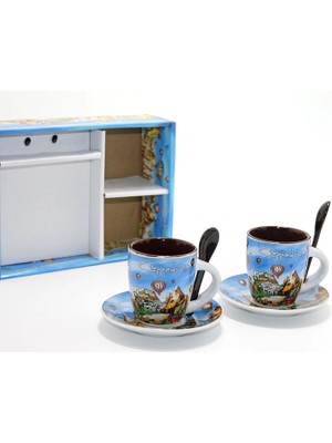 İlanib Ticaret Yöresel Ikili Fincan Seti