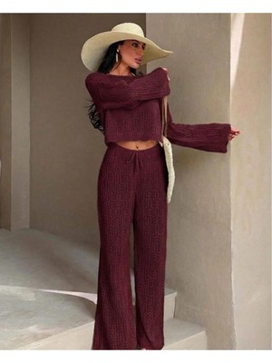 Luxetique Ajurlu Pantolonlu Takım