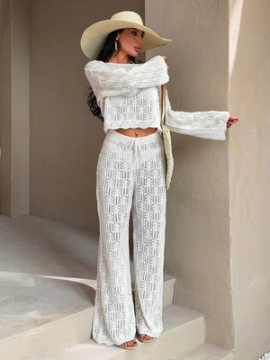 Luxetique Ajurlu Pantolonlu Takım