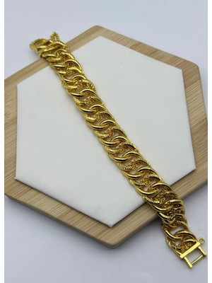 Biju Yılmaz 22K Altın Kaplama Samanyolu Bileklik - 2622KB03