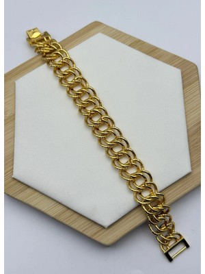 Biju Yılmaz 22K Altın Kaplama Samanyolu Bileklik - 2622KB04