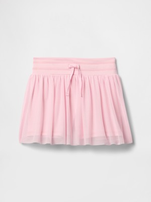 Gap Kız Çocuk Pembe Gapfit Performans Şort Etek