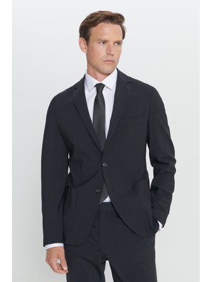 Altınyıldız Classics Slim Fit Dar Kesim Mono Yaka Yünlü Takım Elbise
