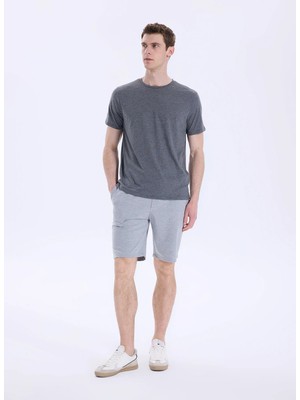 Limon Antrasit Erkek T-Shirt L6SM-TST9522
