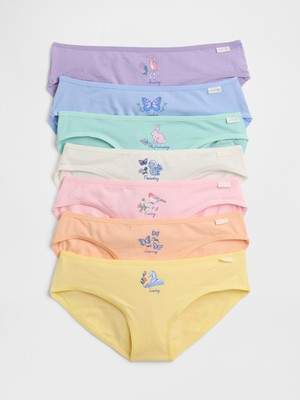 Gap Kız Çocuk Çok Renkli Çocuk Bikini Külotları (7'li)