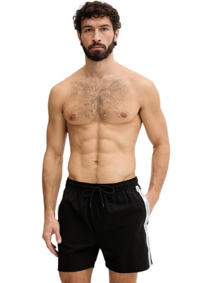 Calvin Klein Erkek Orta Boy Bağcıklı Klasik Deniz Şortu LV00N61002