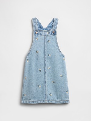 Gap Kız Bebek Açık Mavi Babygap Denim Tulum Etek
