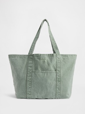 Gap Kadın Yeşil Gap Logo Tote Çanta