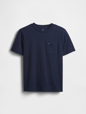 Gap Erkek Çocuk Lacivert Pocket T-Shirt