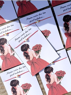 Ghl Story Kına Doğum Günü Nişan Nikah Şans Bilekliği 10 Adet