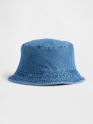 Gap Erkek Çocuk Mavi Denim Bucket Şapka