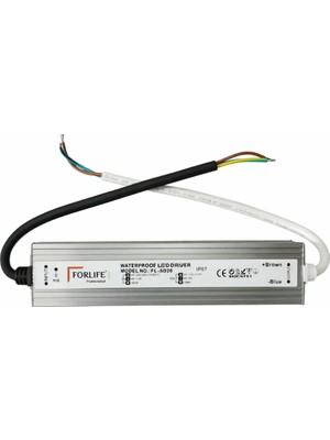 Forlife 8 Amper 12 Volt 100 Watt IP66 Dış Mekan LED Trafosu