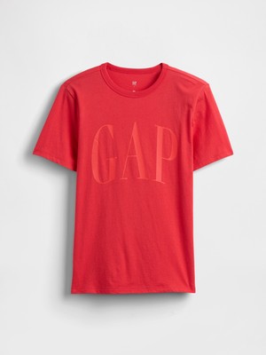 Gap Erkek Çocuk Kırmızı Gap Logo T-Shirt