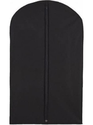 İlanib Ticaret Fermuarlı Elbise Kılıfı, Takım Elbise ve Ceket Koruyucu Saklama Çantası, Siyah (6)