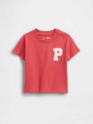 Gap Bebek Kırmızı Winnie The Pooh Grafik Baskılı T-Shirt