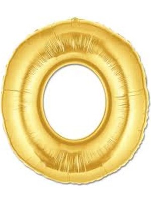Uravas Store O Harf Folyo Balon Altın Renk 40 Inç
