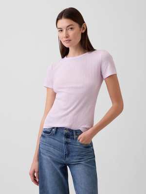 Gap Kadın Lila V-Ss Fitilli 2x2 P