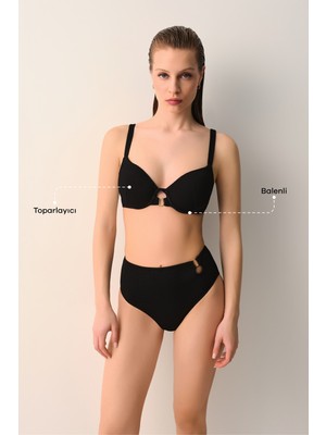 Suwen Gloria Kaplı Balenli Toparlayıcı Bikini Üst