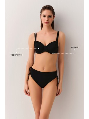 Suwen Balenli Körüklü Toparlayıcı Bikini Üst