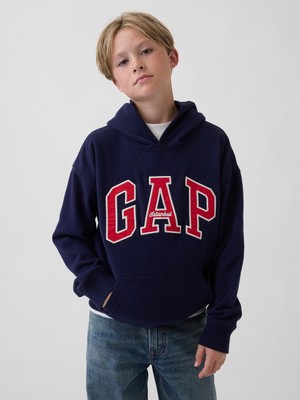 Gap Erkek Çocuk Lacivert Vintagesoft Istanbul Logo Sweatshirt