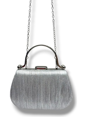 Varol Çanta Varol 746-26 Lazersimli Taşlı Kulp Abiye Kadın Çanta