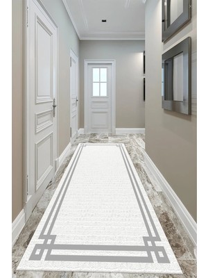 Dekomod Dijital Baskı Dört Mevsim Kaymaz Taban Yıkanabilir Kesme Koridor Mutfak Oda Yolluk Halı