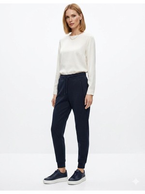 Milla Esnek Kumaş Relax Giyim Lastikli Paça Ipli Bel Kadın Pantolon