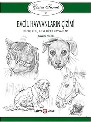 İlanib Ticaret Evcil Hayvanların Çizimi - Çizim Sanatı 9: Köpek, Kedi, At ve Diğer Hayvanlar