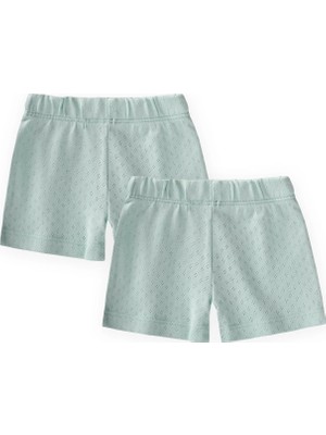 Cigit Ikili Klımalı Kız Boxer 2-9 Yaş Mint Yeşili