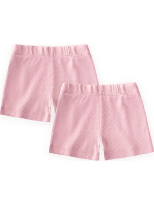 Cigit Ikili Klımalı Kız Boxer 2-9 Yaş Pembe