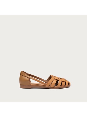 Leather Kadın Sandalet 03M1 Frau Feather